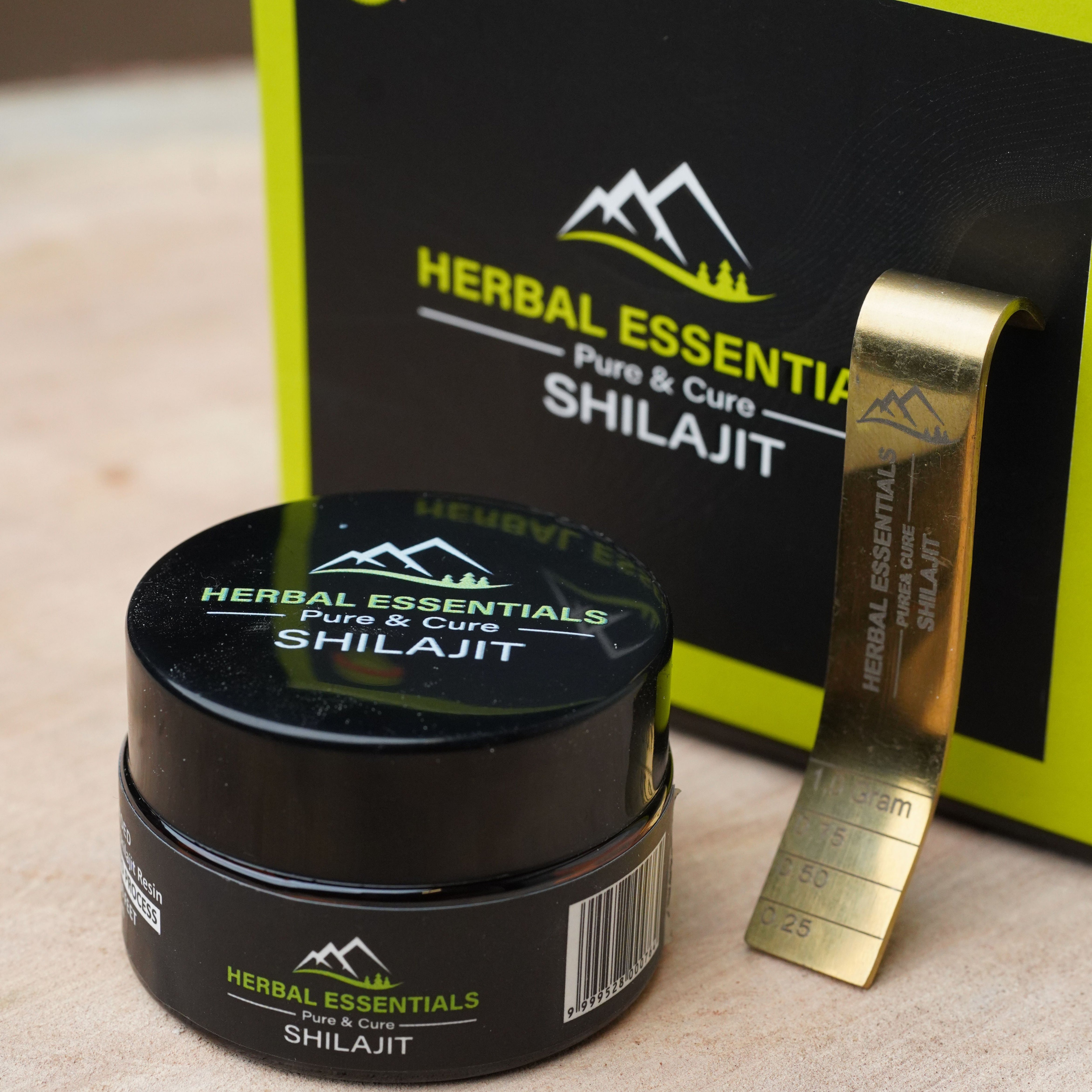 Herbal Essentials Gold-Graded Himalayan Shilajit Resin (15g)