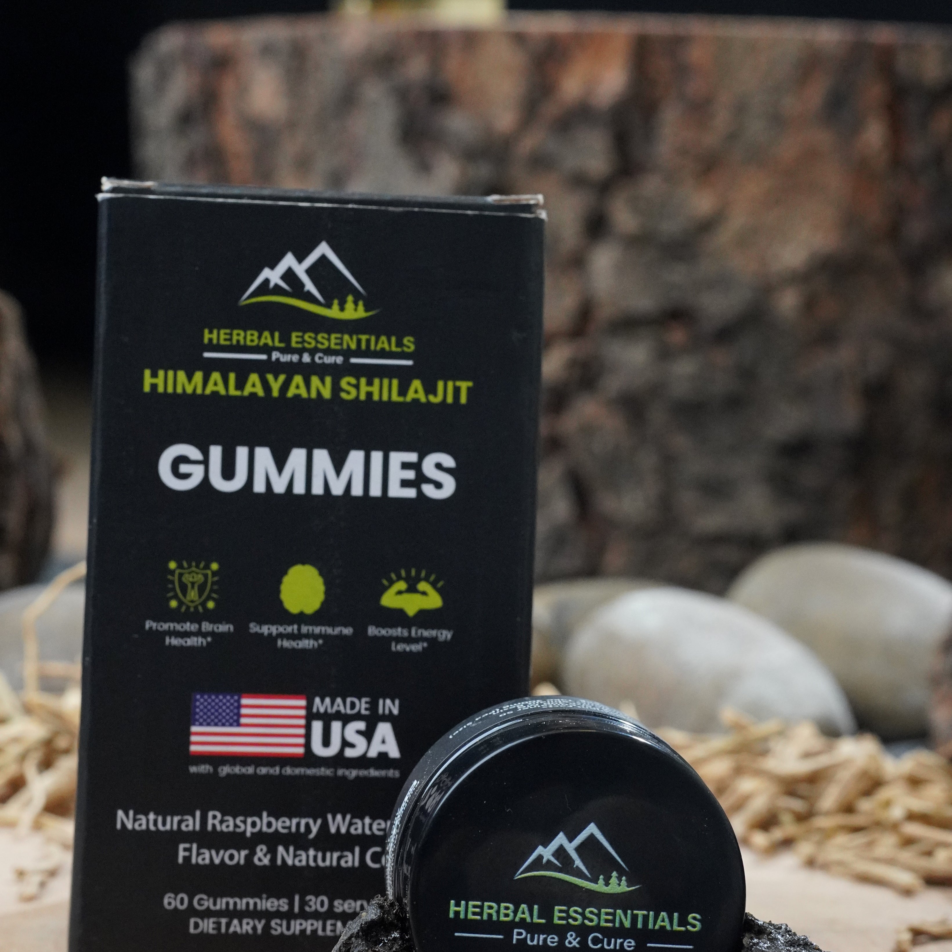 Herbal Essentials Gummies Himalayan Shilajit